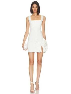 elliatt maiara mini dress ELLIATT Maiara Mini Dress in Ivory